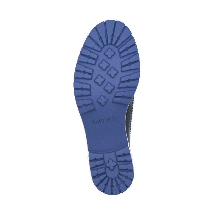 Blockabsatz Derby Schuhe 32615
