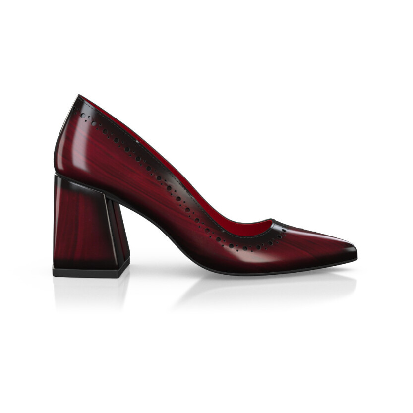 Luxuriöse Blockabsatz-Schuhe für Damen 36500