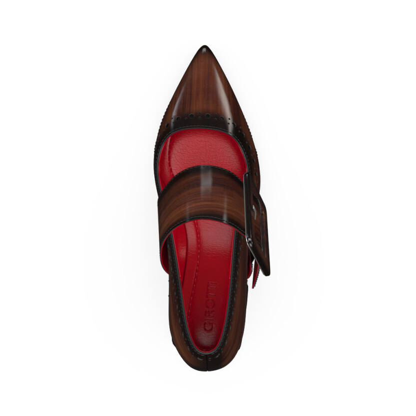 Luxuriöse Blockabsatz-Schuhe für Damen 36506