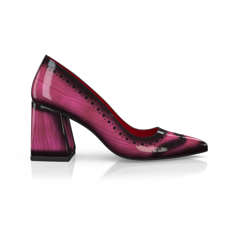 Luxuriöse Blockabsatz-Schuhe für Damen 36509