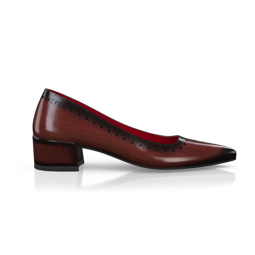 Luxuriöse Blockabsatz-Schuhe für Damen 36521