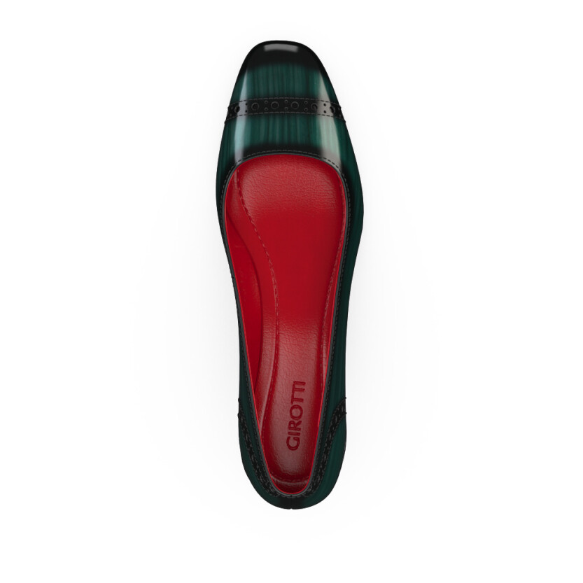 Luxuriöse Blockabsatz-Schuhe für Damen 36539