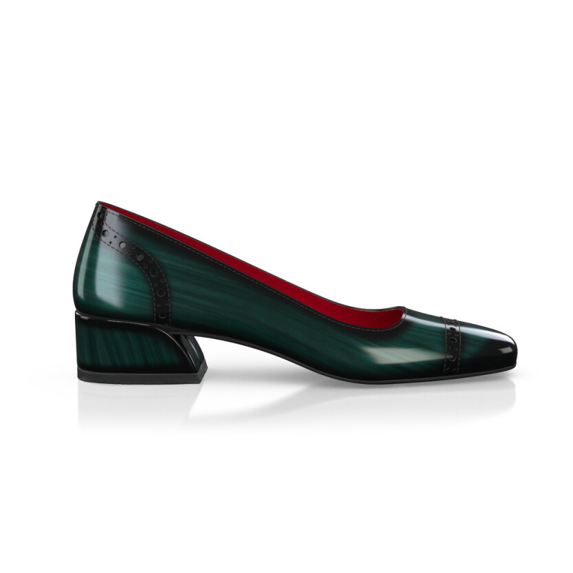 Luxuriöse Blockabsatz-Schuhe für Damen 36539