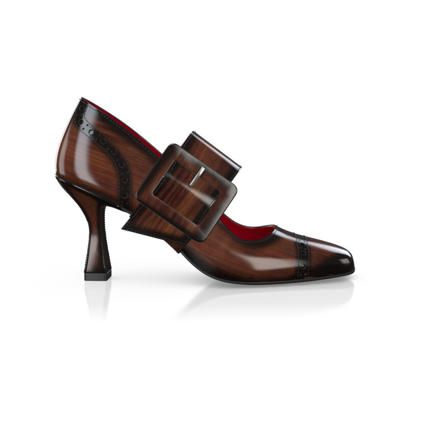 Luxuriöse Blockabsatz-Schuhe für Damen 36584