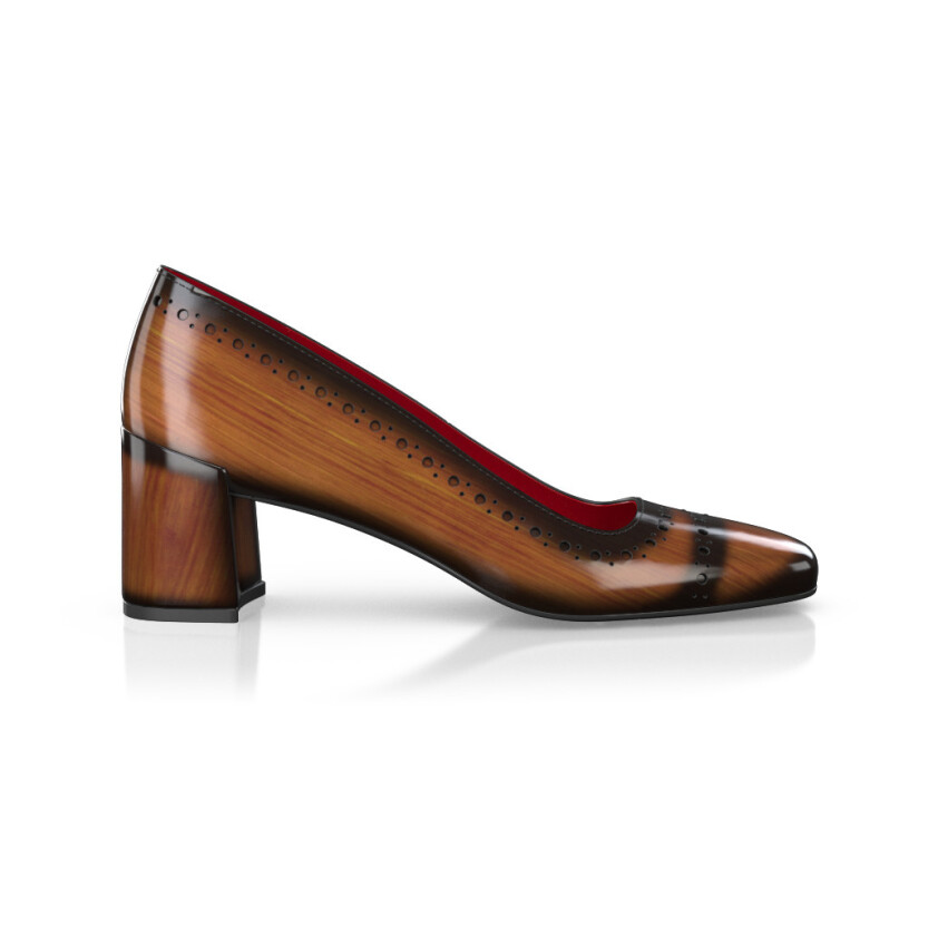 Luxuriöse Blockabsatz-Schuhe für Damen 38363