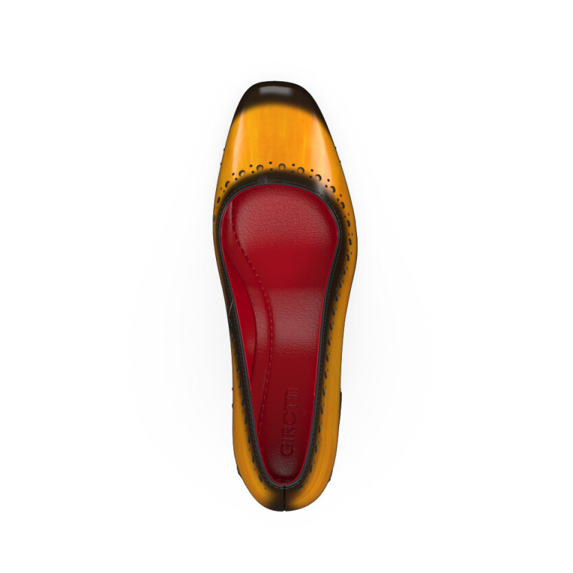 Luxuriöse Blockabsatz-Schuhe für Damen 40478
