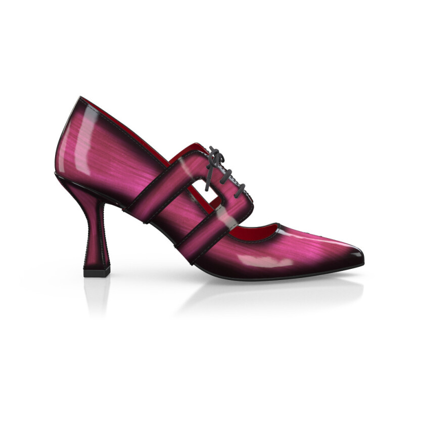 Luxuriöse Blockabsatz-Schuhe für Damen 42588