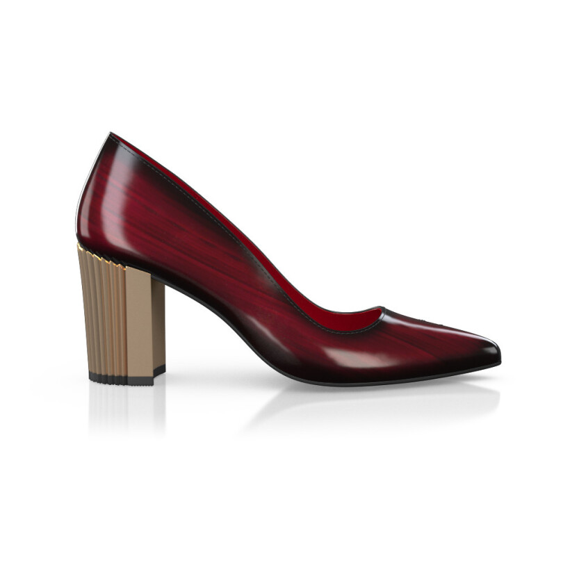 Luxuriöse Blockabsatz-Schuhe für Damen 43380