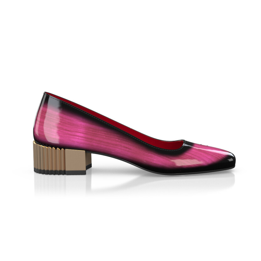 Luxuriöse Blockabsatz-Schuhe für Damen 43413