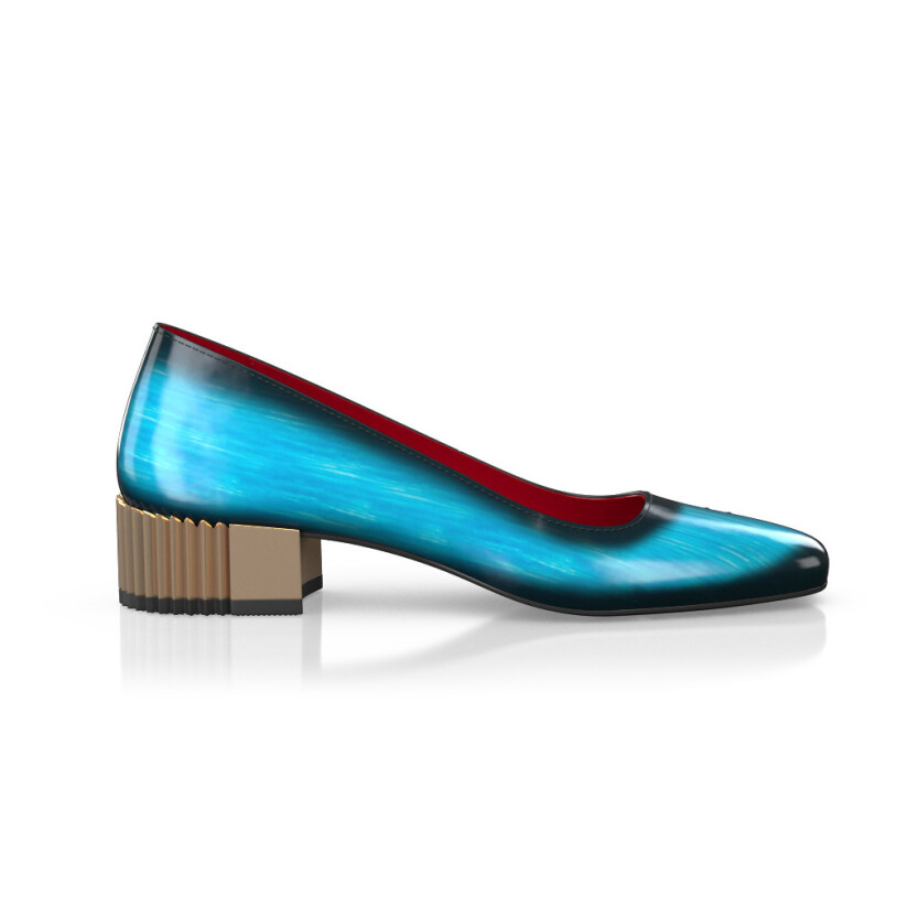 Luxuriöse Blockabsatz-Schuhe für Damen 43416