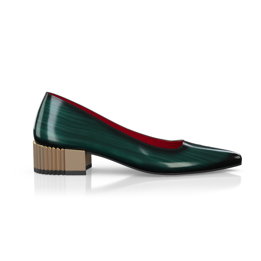 Luxuriöse Blockabsatz-Schuhe für Damen 43437
