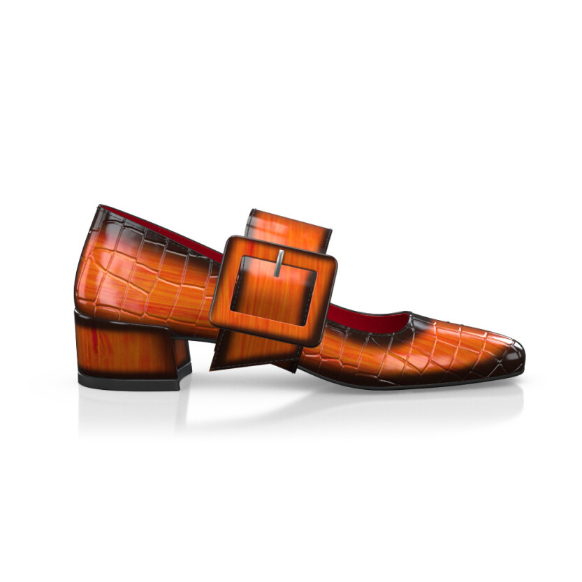 Luxuriöse Blockabsatz-Schuhe für Damen 44808