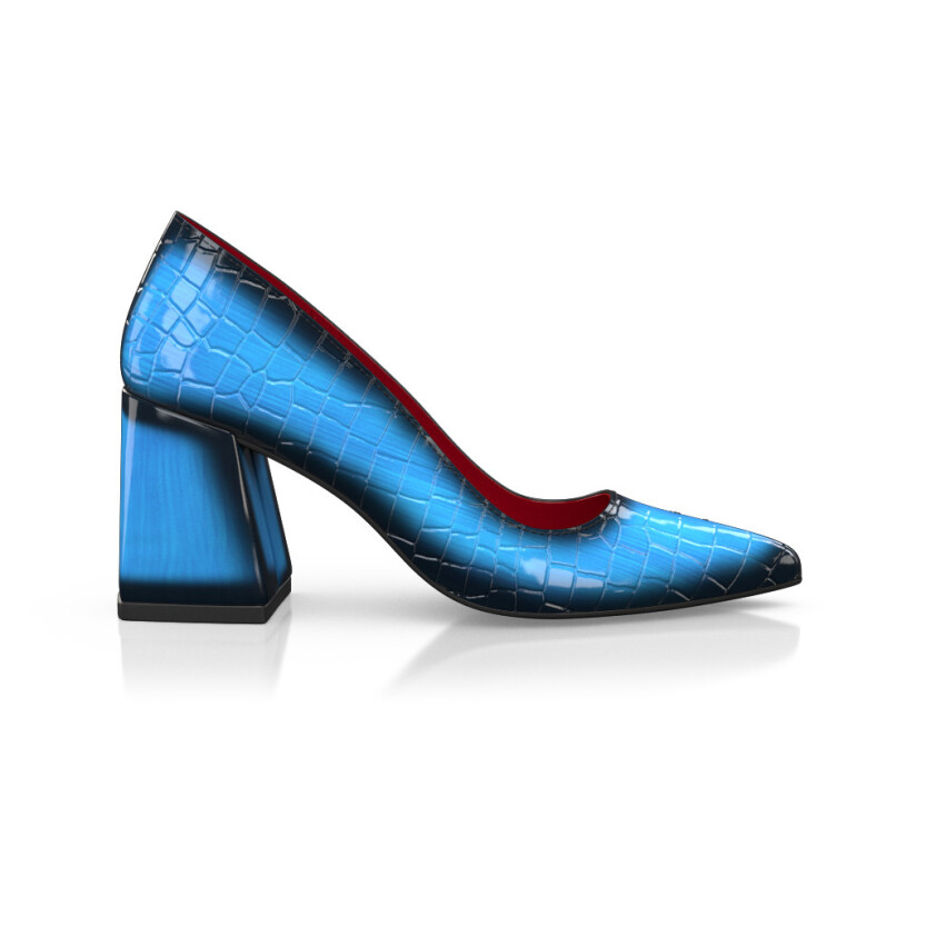 Luxuriöse Blockabsatz-Schuhe für Damen 44829
