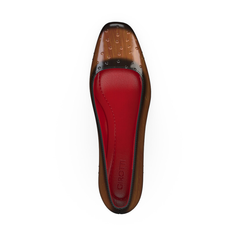 Luxuriöse Blockabsatz-Schuhe für Damen 44874
