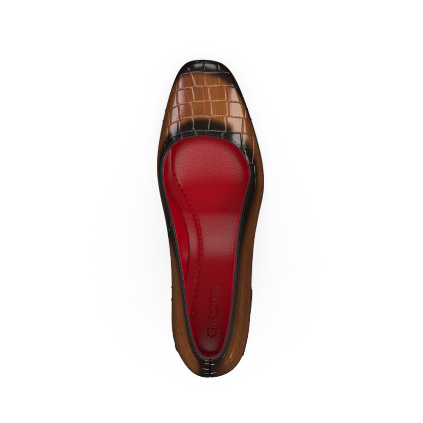 Luxuriöse Blockabsatz-Schuhe für Damen 45208