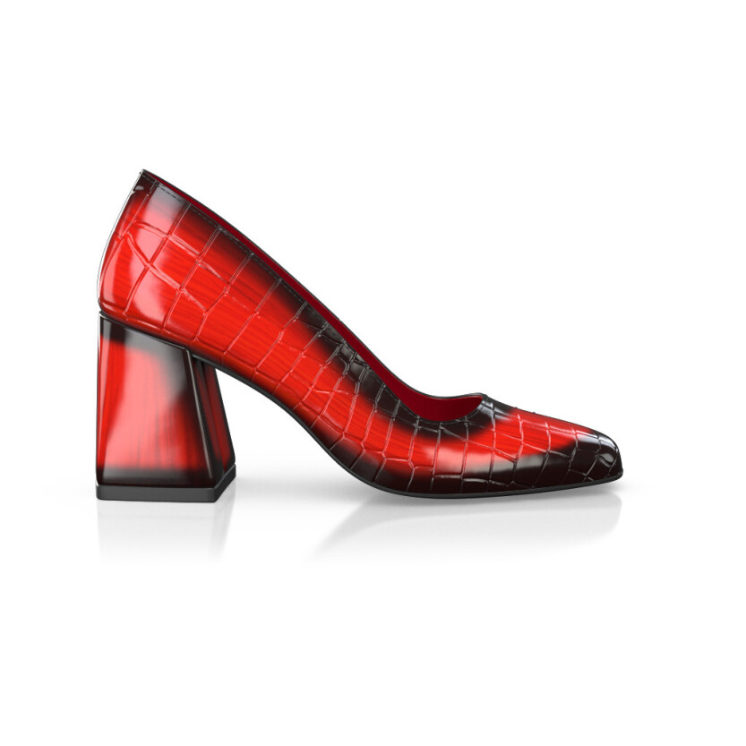 Luxuriöse Blockabsatz-Schuhe für Damen 45210
