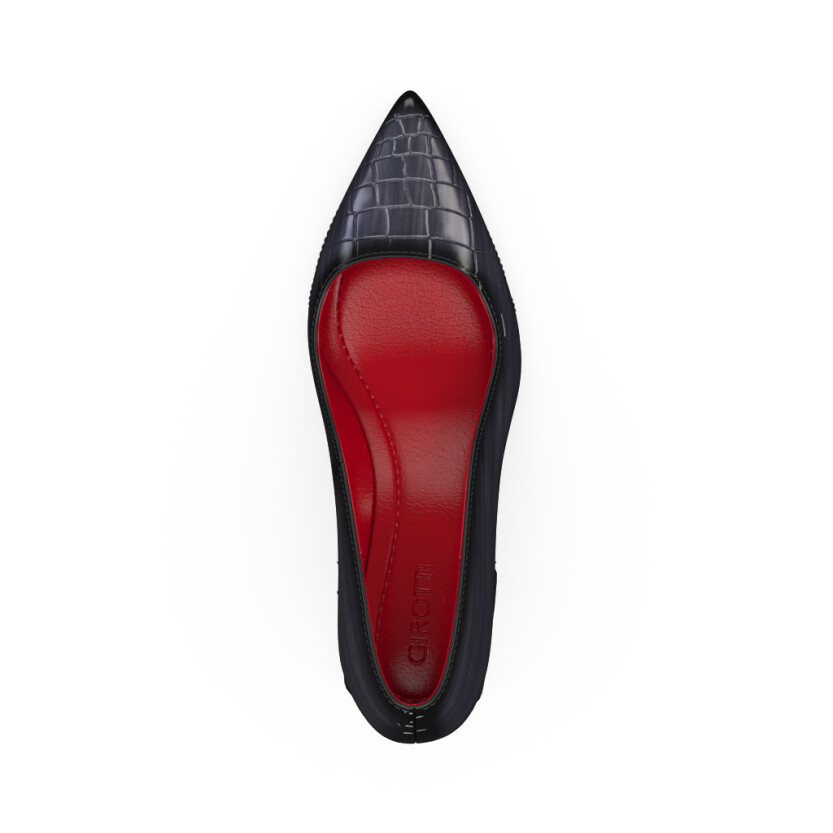 Luxuriöse Blockabsatz-Schuhe für Damen 45216