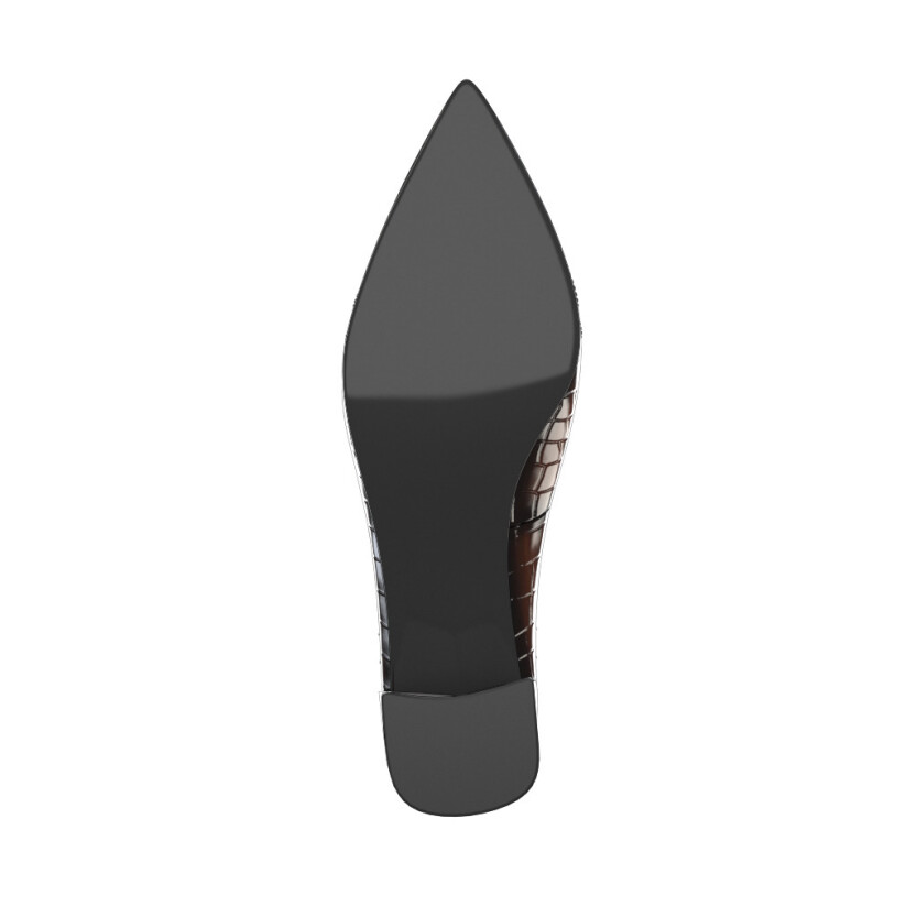 Luxuriöse Blockabsatz-Schuhe für Damen 45593