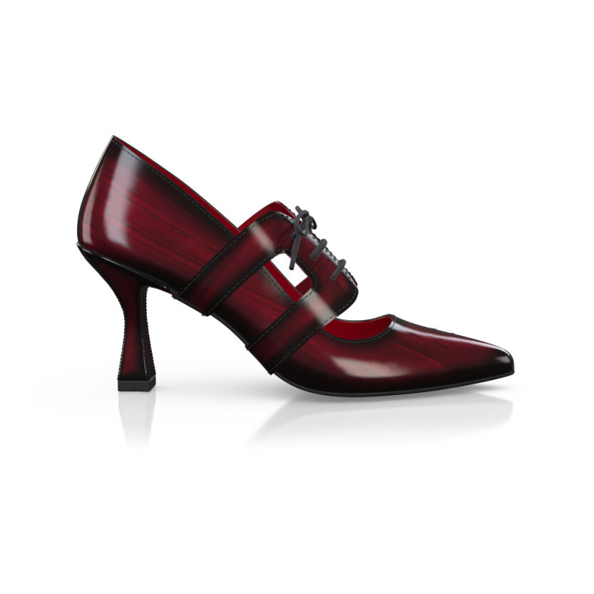 Luxuriöse Blockabsatz-Schuhe für Damen 46188