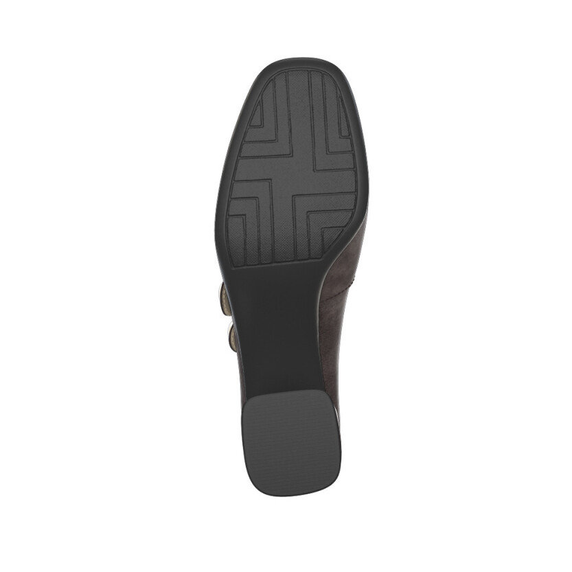 Schuhe mit quadratischem Absatz 50378