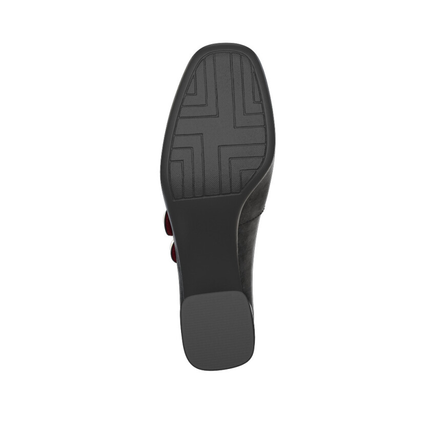 Schuhe mit quadratischem Absatz 51659