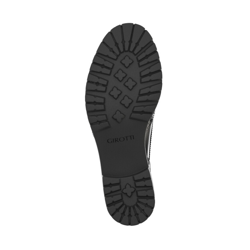 Blockabsatz Derby Schuhe 10991