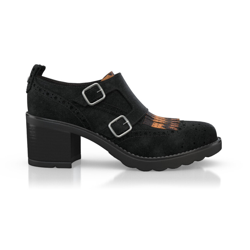 Blockabsatz Derby Schuhe 10997