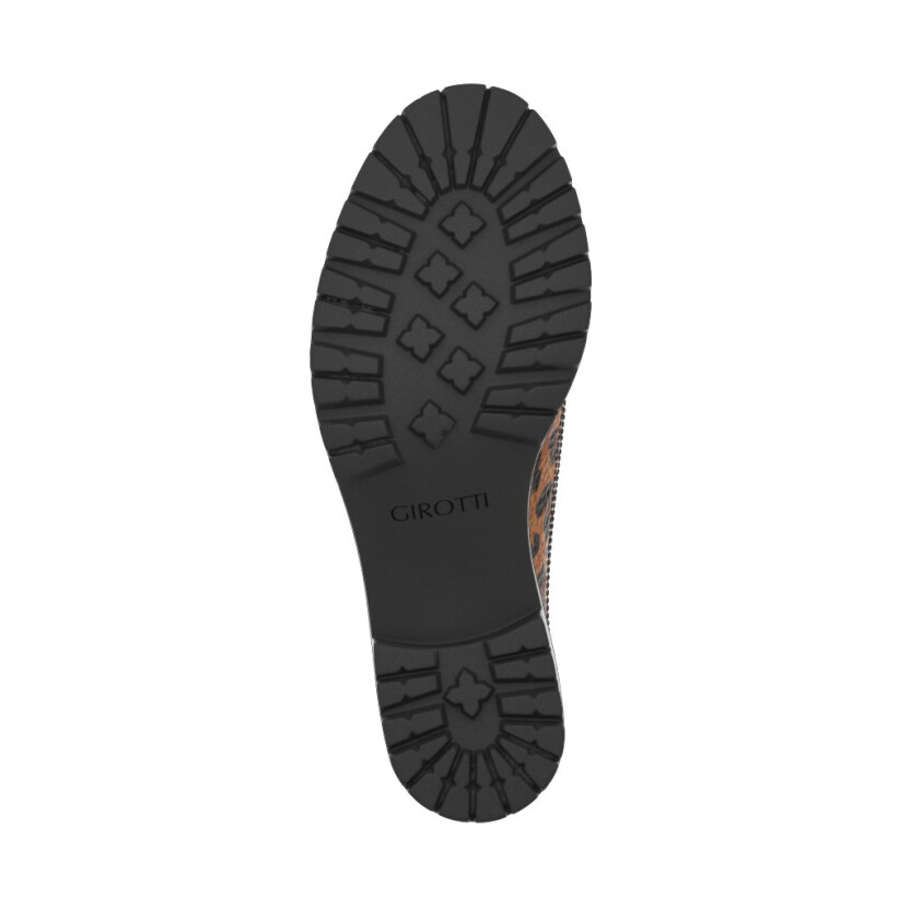 Blockabsatz Derby Schuhe 11015