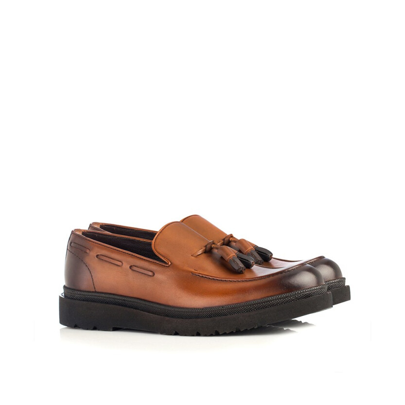 Slip-on-Schuhe für Herren Luigi Cognac