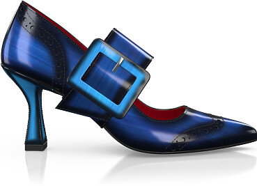Luxuriöse Blockabsatz-Schuhe für Damen 36464