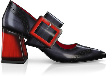 Luxuriöse Blockabsatz-Schuhe für Damen 36503