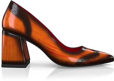Luxuriöse Blockabsatz-Schuhe für Damen 36512