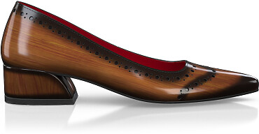 Luxuriöse Blockabsatz-Schuhe für Damen 36530