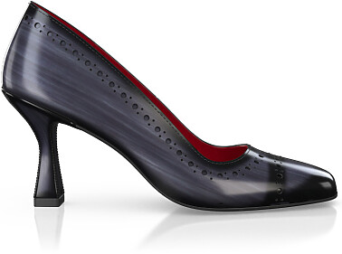 Luxuriöse Blockabsatz-Schuhe für Damen 36575