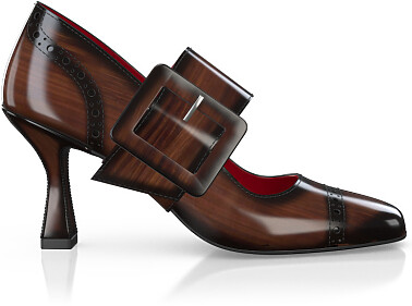 Luxuriöse Blockabsatz-Schuhe für Damen 36584