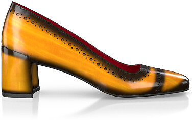 Luxuriöse Blockabsatz-Schuhe für Damen 36653