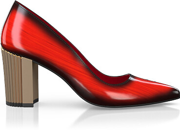 Luxuriöse Blockabsatz-Schuhe für Damen 38369