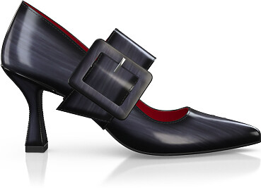 Luxuriöse Blockabsatz-Schuhe für Damen 40451