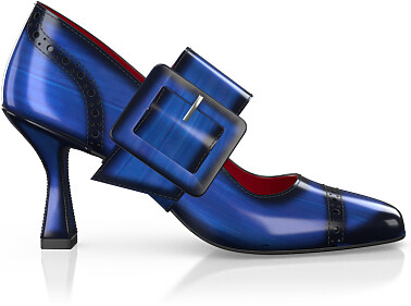 Luxuriöse Blockabsatz-Schuhe für Damen 40475
