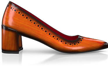 Luxuriöse Blockabsatz-Schuhe für Damen 42465