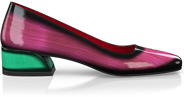 Luxuriöse Blockabsatz-Schuhe für Damen 42525