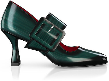 Luxuriöse Blockabsatz-Schuhe für Damen 42594
