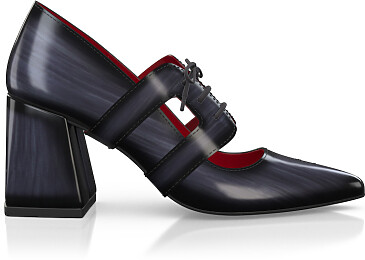 Luxuriöse Blockabsatz-Schuhe für Damen 42627