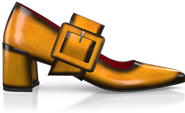 Luxuriöse Blockabsatz-Schuhe für Damen 42945