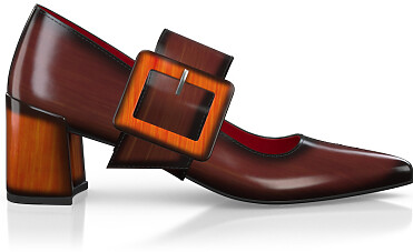 Luxuriöse Blockabsatz-Schuhe für Damen 43326