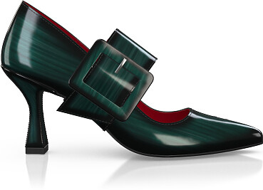 Luxuriöse Blockabsatz-Schuhe für Damen 43341