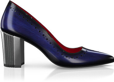 Luxuriöse Blockabsatz-Schuhe für Damen 43377