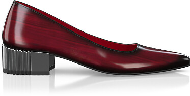Luxuriöse Blockabsatz-Schuhe für Damen 43422