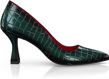 Luxuriöse Blockabsatz-Schuhe für Damen 44356