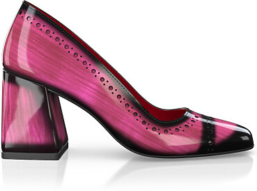 Luxuriöse Blockabsatz-Schuhe für Damen 44820